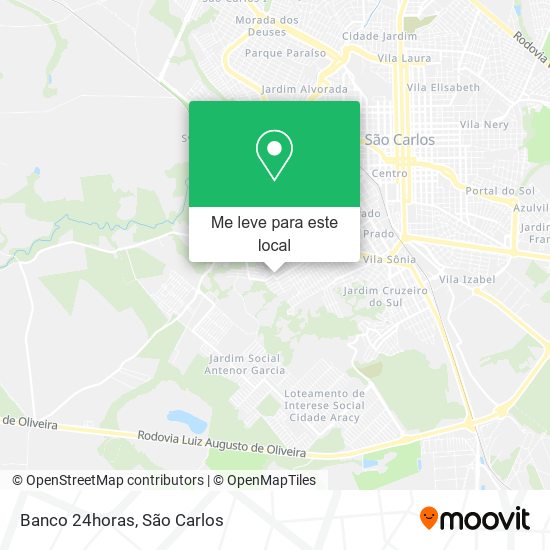 Banco 24horas mapa