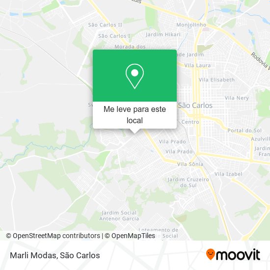 Marli Modas mapa
