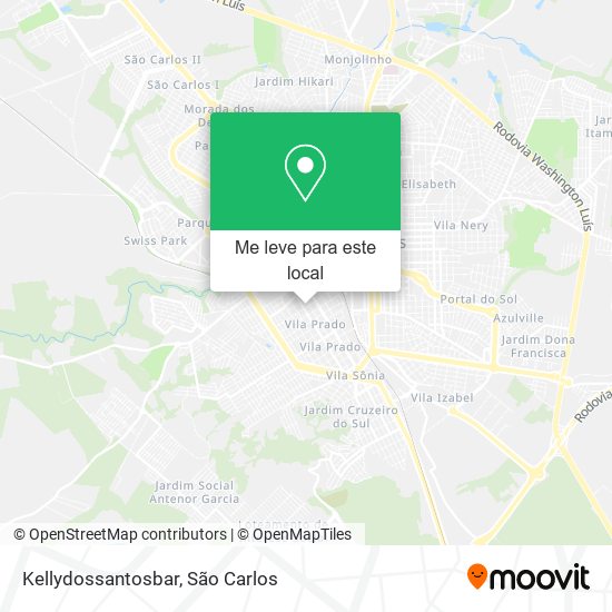 Kellydossantosbar mapa