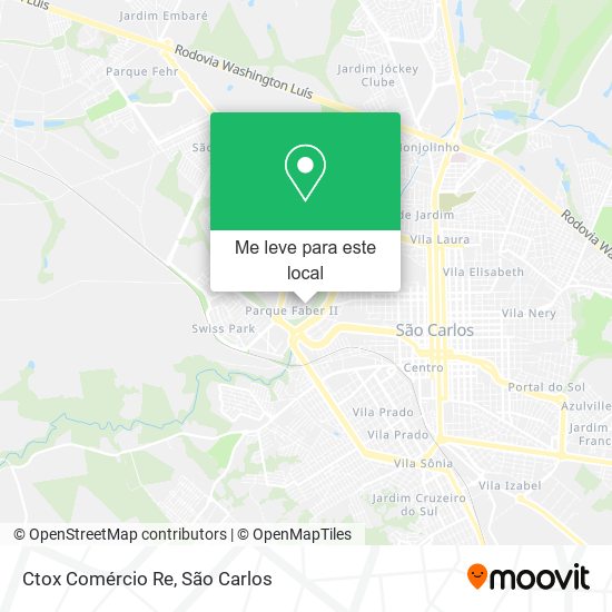 Ctox Comércio Re mapa