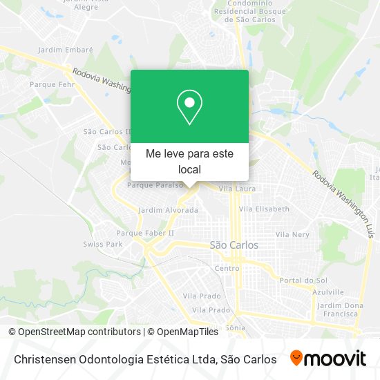 Christensen Odontologia Estética Ltda mapa