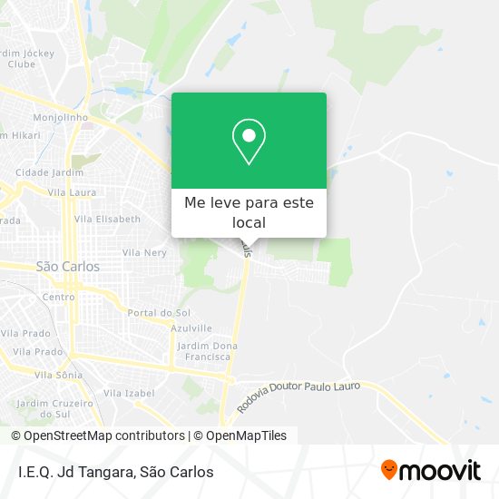 I.E.Q. Jd Tangara mapa