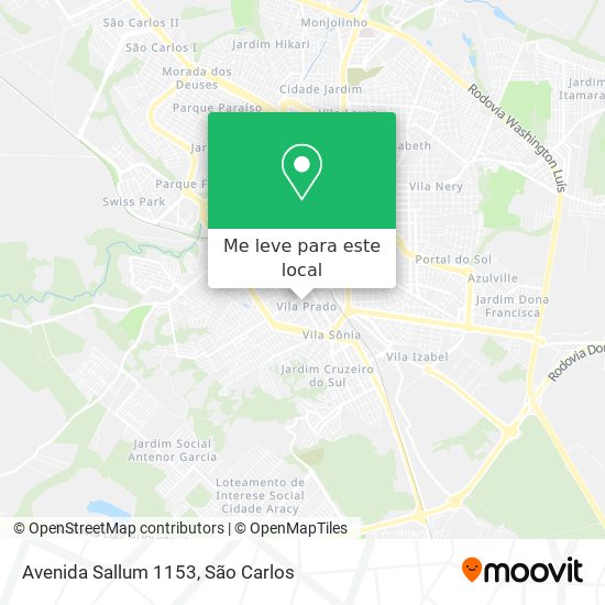 Avenida Sallum 1153 mapa