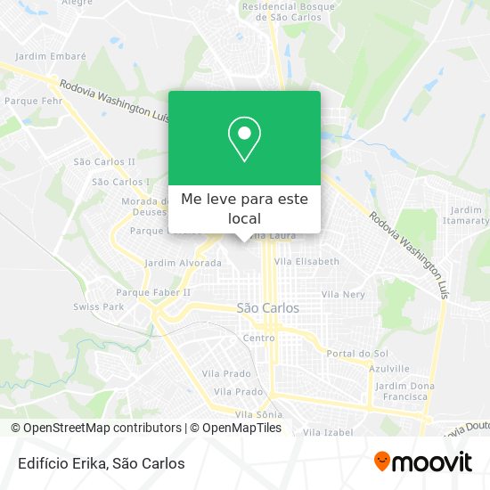 Edifício Erika mapa