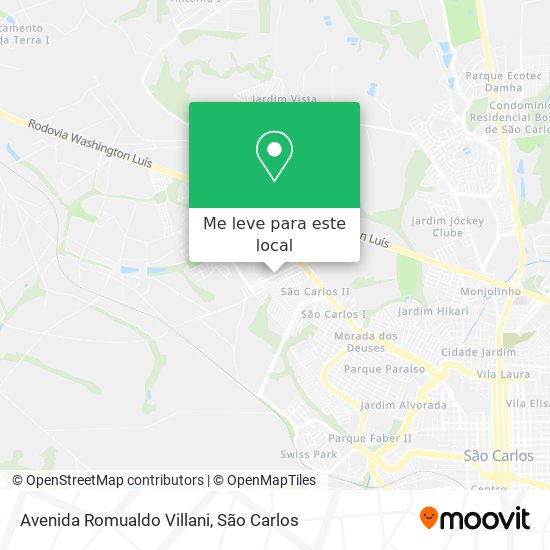 Avenida Romualdo Villani mapa