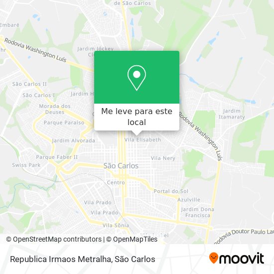 Republica Irmaos  Metralha mapa
