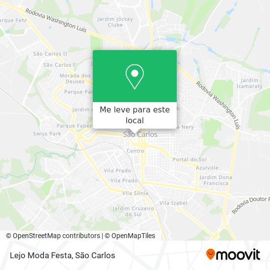 Lejo Moda Festa mapa