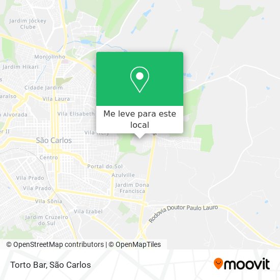 Torto Bar mapa