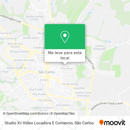 Studio Xv Video Locadora E Comercio mapa