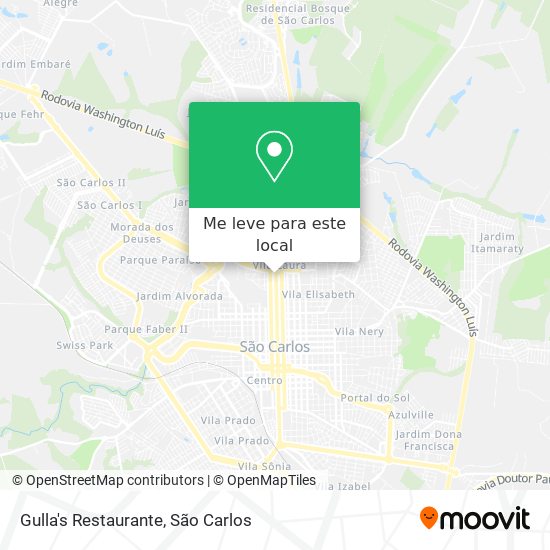 Gulla's Restaurante mapa