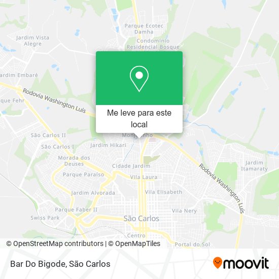Bar Do Bigode mapa