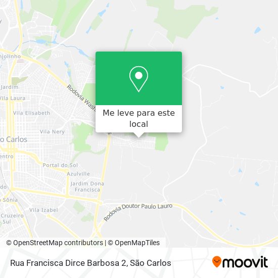 Rua Francisca Dirce Barbosa 2 mapa