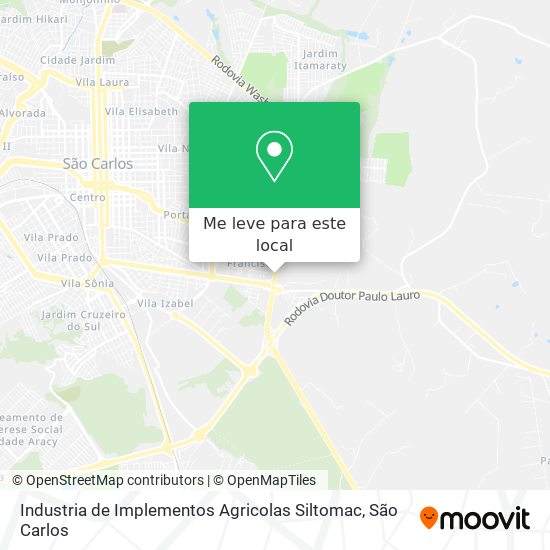 Industria de Implementos Agricolas Siltomac mapa