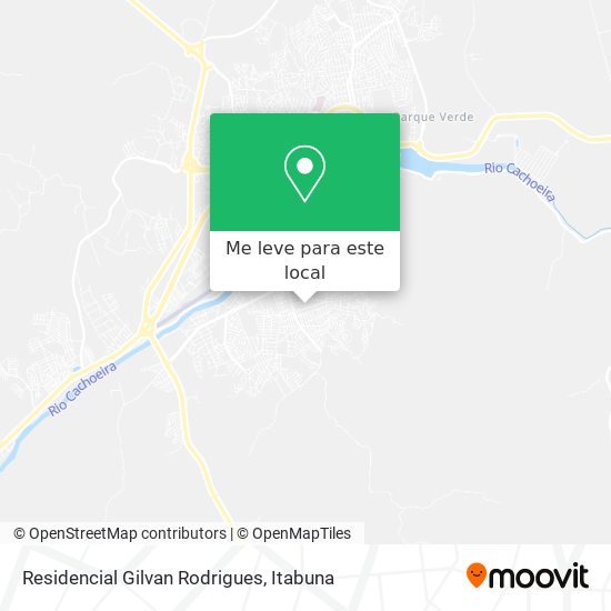 Residencial Gilvan Rodrigues mapa