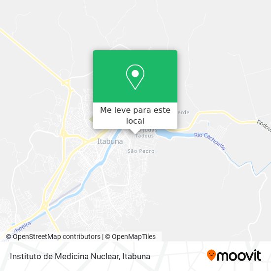 Instituto de Medicina Nuclear mapa