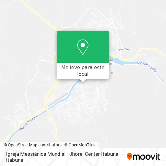 Igreja Messiânica Mundial - Jhorei Center Itabuna mapa