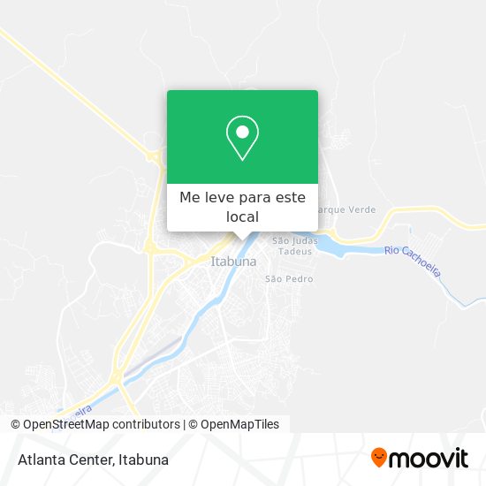 Atlanta Center mapa