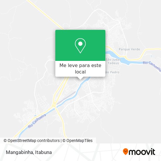 Mangabinha mapa