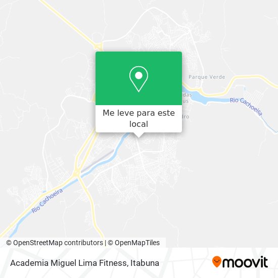 Academia Miguel Lima Fitness mapa