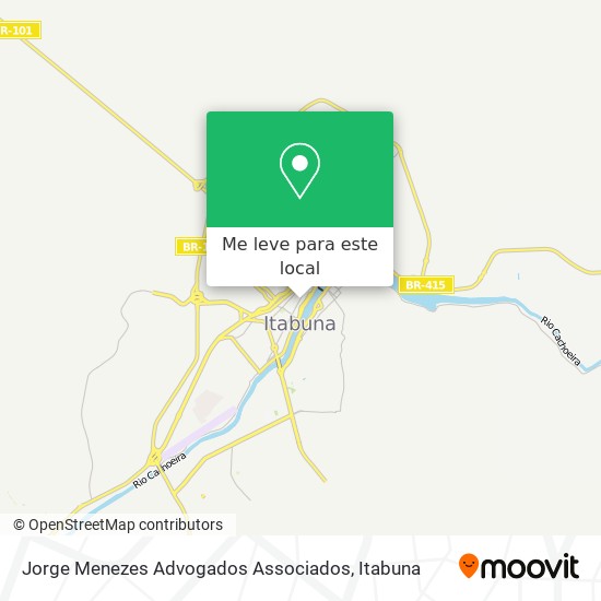 Jorge Menezes Advogados Associados mapa