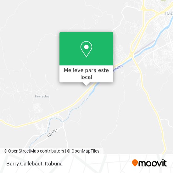 Barry Callebaut mapa