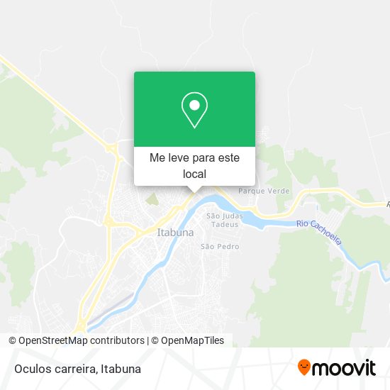Oculos carreira mapa