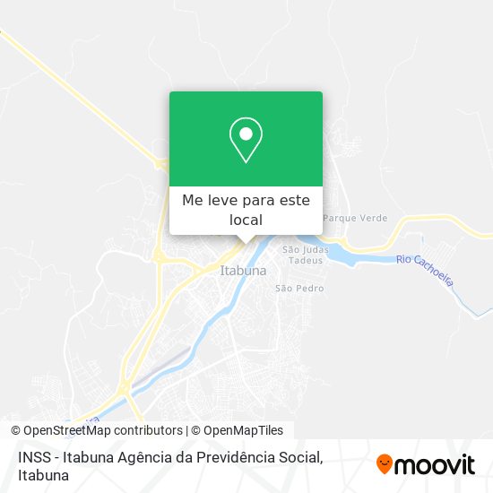 INSS - Itabuna Agência da Previdência Social mapa