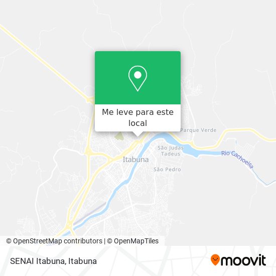 SENAI Itabuna mapa