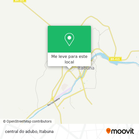 central do adubo mapa