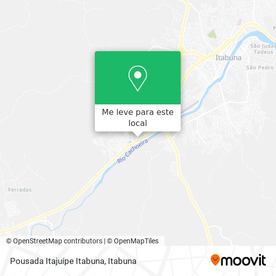 Pousada Itajuípe Itabuna mapa