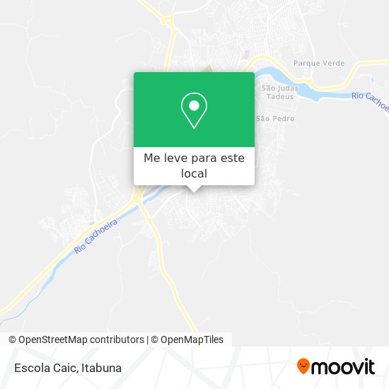 Escola Caic mapa
