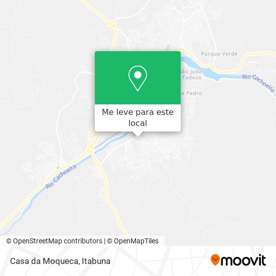Casa da Moqueca mapa