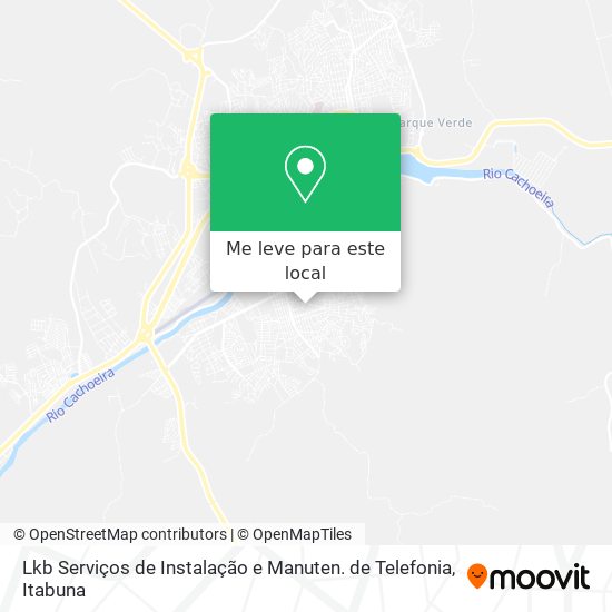 Lkb Serviços de Instalação e Manuten. de Telefonia mapa