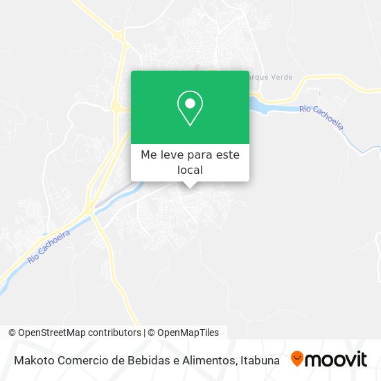 Makoto Comercio de Bebidas e Alimentos mapa