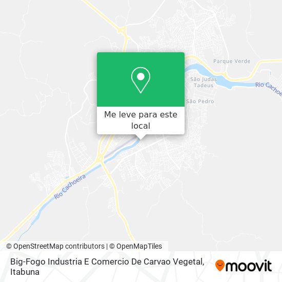 Big-Fogo Industria E Comercio De Carvao Vegetal mapa