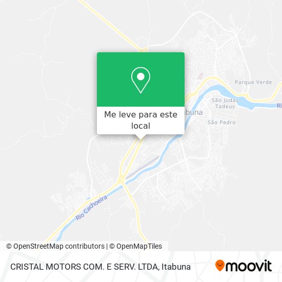 CRISTAL MOTORS COM. E SERV. LTDA mapa