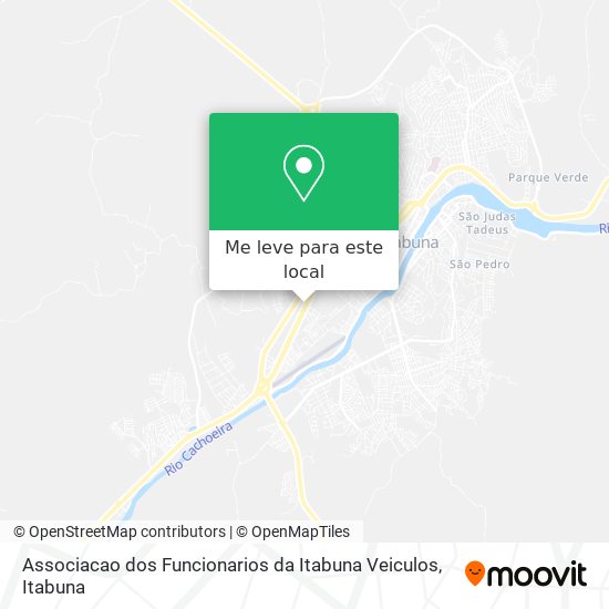 Associacao dos Funcionarios da Itabuna Veiculos mapa