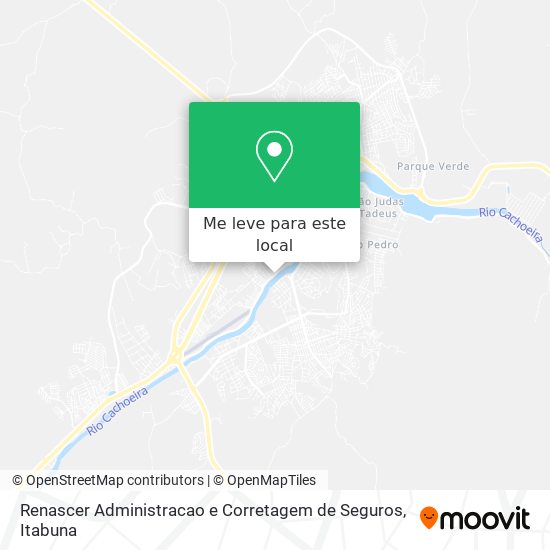 Renascer Administracao e Corretagem de Seguros mapa