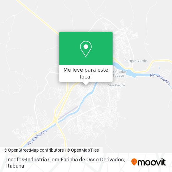 Incofos-Indústria Com Farinha de Osso Derivados mapa