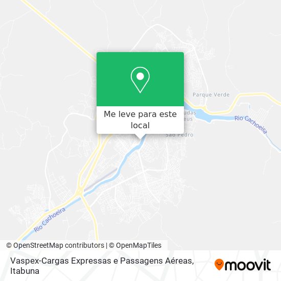 Vaspex-Cargas Expressas e Passagens Aéreas mapa