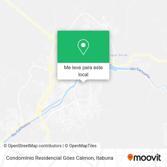 Condomínio Residencial Góes Calmon mapa