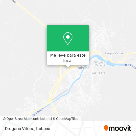 Drogaria Vitoria mapa