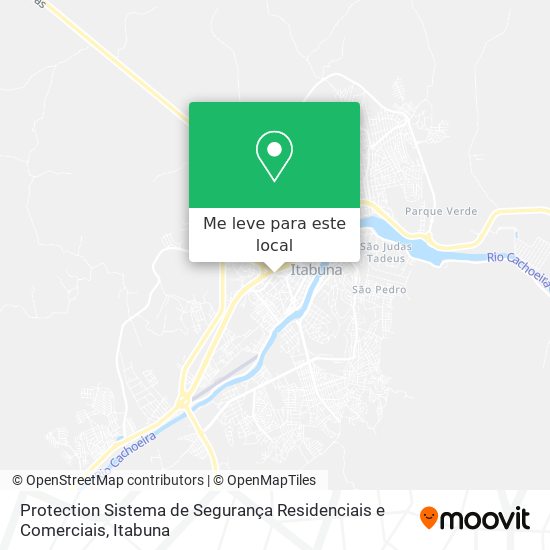 Protection Sistema de Segurança Residenciais e Comerciais mapa