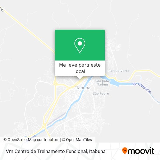 Vm Centro de Treinamento Funcional mapa