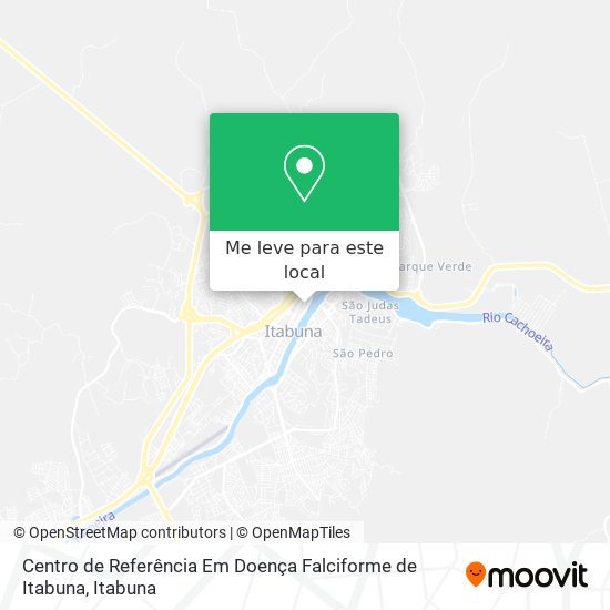 Centro de Referência Em Doença Falciforme de Itabuna mapa