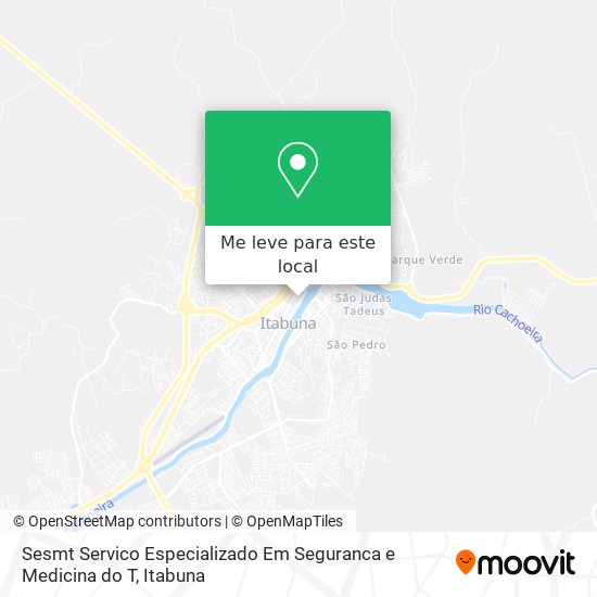 Sesmt Servico Especializado Em Seguranca e Medicina do T mapa