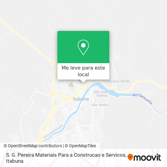 S. G. Pereira Materiais Para a Construcao e Servicos mapa
