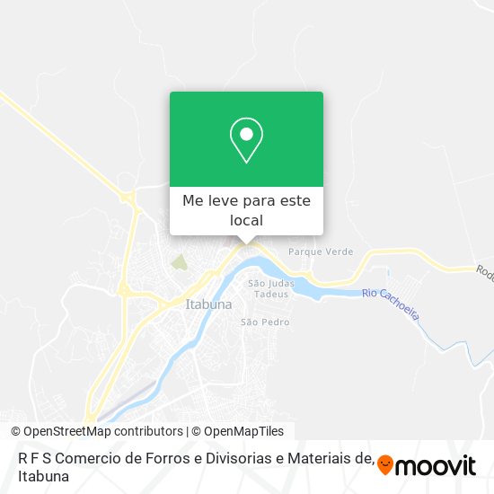 R F S Comercio de Forros e Divisorias e Materiais de mapa