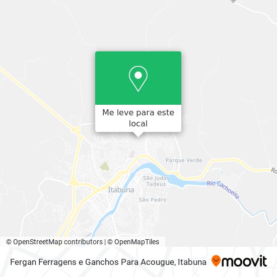 Fergan Ferragens e Ganchos Para Acougue mapa