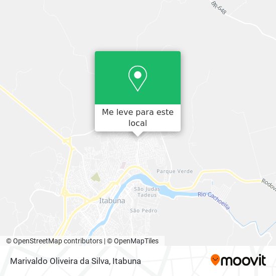 Marivaldo Oliveira da Silva mapa